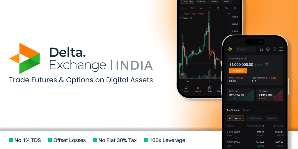 Delta Exchange India – Cryptocurrency Derivatives | BTC and ETH Futures & Options